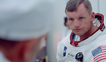 Dokumentaren viser de tre astronautene i timene før oppskytningen. Øverst: Edwin «Buzz» Aldrin, Michael Collins og Neil Armstrong. (Foto: Copyright © 2019 Moon Collectors LLC) Dokumentaren viser de tre astronautene i timene før oppskytningen. Øverst: Edwin «Buzz» Aldrin, Michael Collins og Neil Armstrong. (Foto: Copyright © 2019 Moon Collectors LLC)