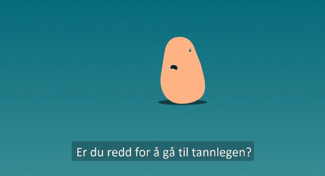 Det finnes hjelp å få for pasienter med behov for å mestre tannbehandling. (Bilde fra informasjonsvideo om det tilrettelagte tannhelsetilbudet TOO.) Det finnes hjelp å få for pasienter med behov for å mestre tannbehandling. (Bilde fra informasjonsvideo om det tilrettelagte tannhelsetilbudet TOO.)