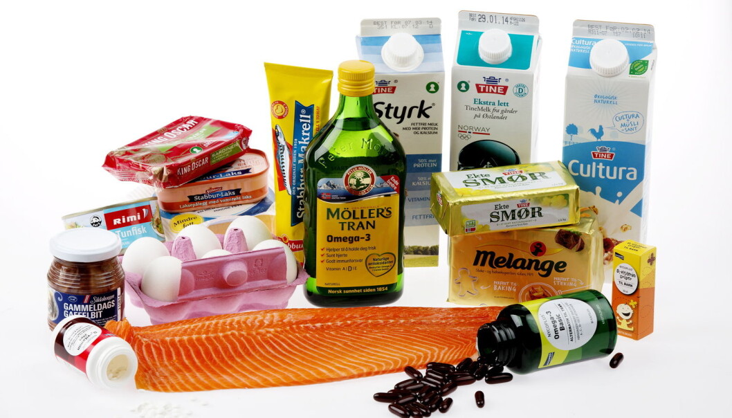 Matprodukter med mye D-Vitamin. (Foto: Magnar Kirknes, VG/NTB scanpix) Matprodukter med mye D-Vitamin. (Foto: Magnar Kirknes, VG/NTB scanpix)