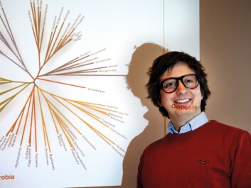 The primordial animal from Ås, 30 km south of Oslo, does not fit on any of the main branches of the tree of life. Kamran Shalchian-Tabrizi had to create a new main branch. It is called Collodictyon. (Photo: Yngve Vogt) The primordial animal from Ås, 30 km south of Oslo, does not fit on any of the main branches of the tree of life. Kamran Shalchian-Tabrizi had to create a new main branch. It is called Collodictyon. (Photo: Yngve Vogt)