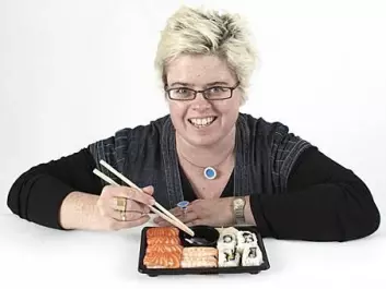 "Vinegar is God’s gift to the sushi producers", says Nofima Scientist Hilde Herland. (Photo: Nofima)