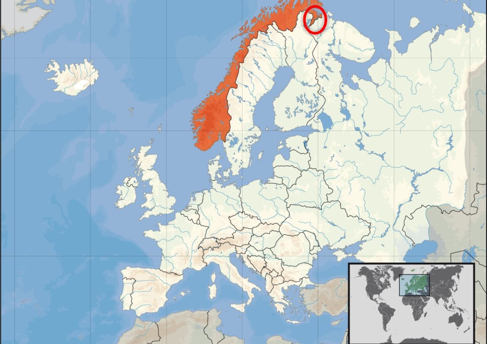 Pasvikdalen ligger langt nord og langt øst, faktisk like langt som Istanbul. Foto: Wikipedia
