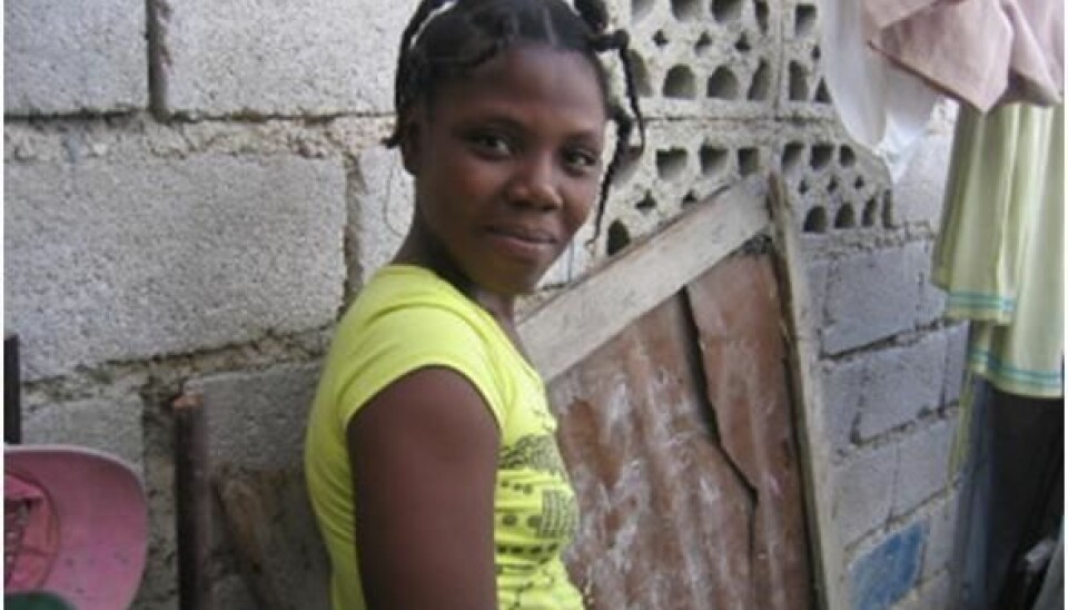Woman in Haiti are still severly affected by the earthquake in 2010. (Photo: Kristin S. Scharffscher)