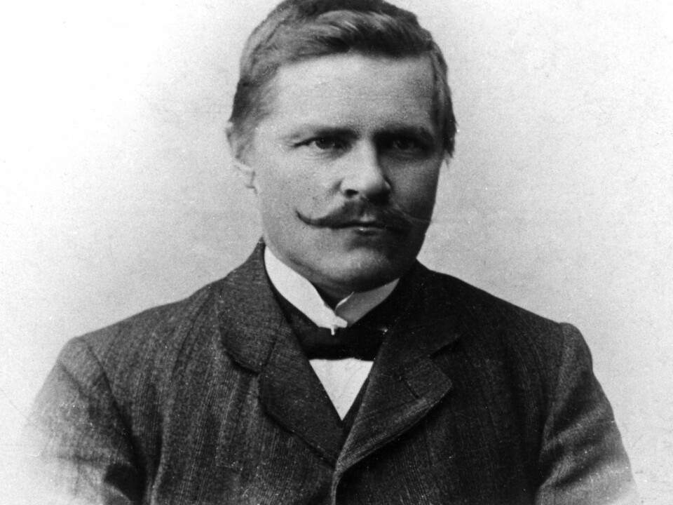 Anders Larsen founded, published and was editor of the Sami language newspaper Sagai Muitalægje (1904-1911). (Photo: Unknown. Tromsø Museum - the University Museum)
