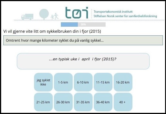 Det går an å bli fornærmet over at det ikke er mulig å skryte av 100+ eller mer. Men vi lar det være. (Foto: (Skjermdump: Fra undersøkelsen)) Det går an å bli fornærmet over at det ikke er mulig å skryte av 100+ eller mer. Men vi lar det være. (Foto: (Skjermdump: Fra undersøkelsen))