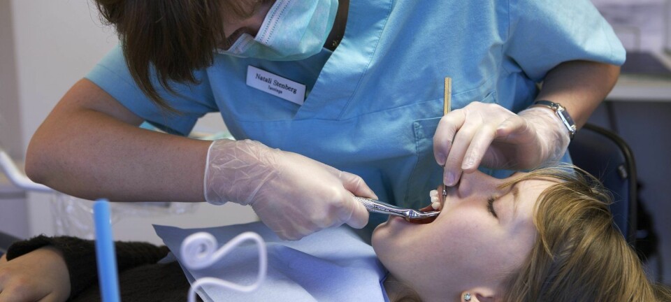 EMD-molekylet har lenge vært i bruk hos tannlegen, men forskerne ser for seg at det vil komme pasienter med kroniske sår til gode.  (Foto: Kerstin Mertens, Samfoto, NTB scanpix)