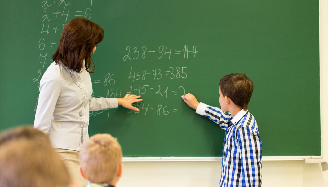 Matematikklærere må forstå hvordan elevene tenker, slik at de kan gi dem en best mulig tilbakemelding for å støtte elevenes videre læring, ifølge utdanningsforskere. (Foto: Syda Productions, Shutterstock, NTB scanpix) Matematikklærere må forstå hvordan elevene tenker, slik at de kan gi dem en best mulig tilbakemelding for å støtte elevenes videre læring, ifølge utdanningsforskere. (Foto: Syda Productions, Shutterstock, NTB scanpix)