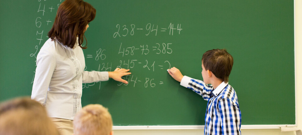 Dette skiller en god og en dårlig mattelærer