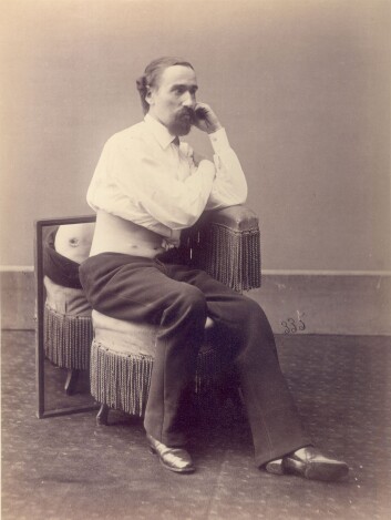 Sersjant L. Morell, skadet av skudd i 1863. (Foto: Otis Historical Archives, National Museum of Health and Medicine) Sersjant L. Morell, skadet av skudd i 1863. (Foto: Otis Historical Archives, National Museum of Health and Medicine)