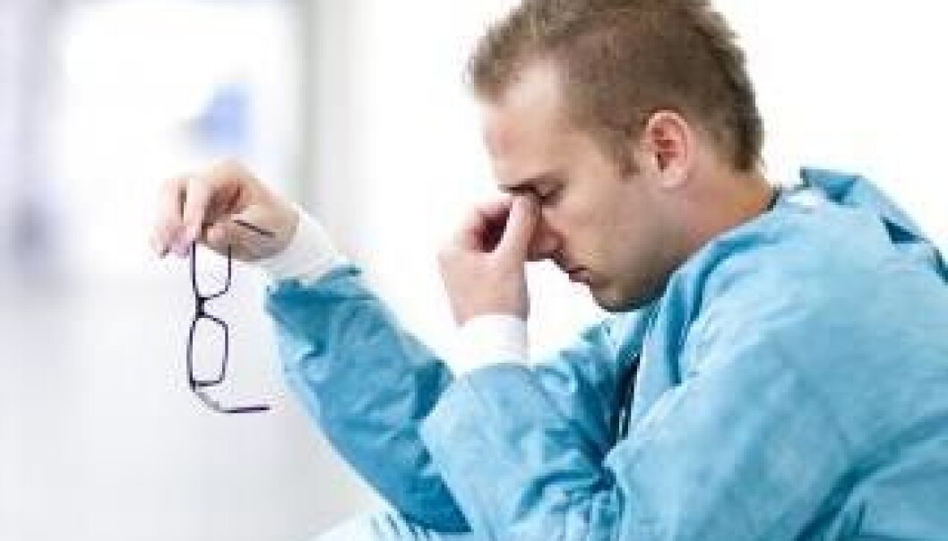 One of the research findings is that the younger the medical student is, the higher their risk of depression. (Photo: Colourbox) One of the research findings is that the younger the medical student is, the higher their risk of depression. (Photo: Colourbox)