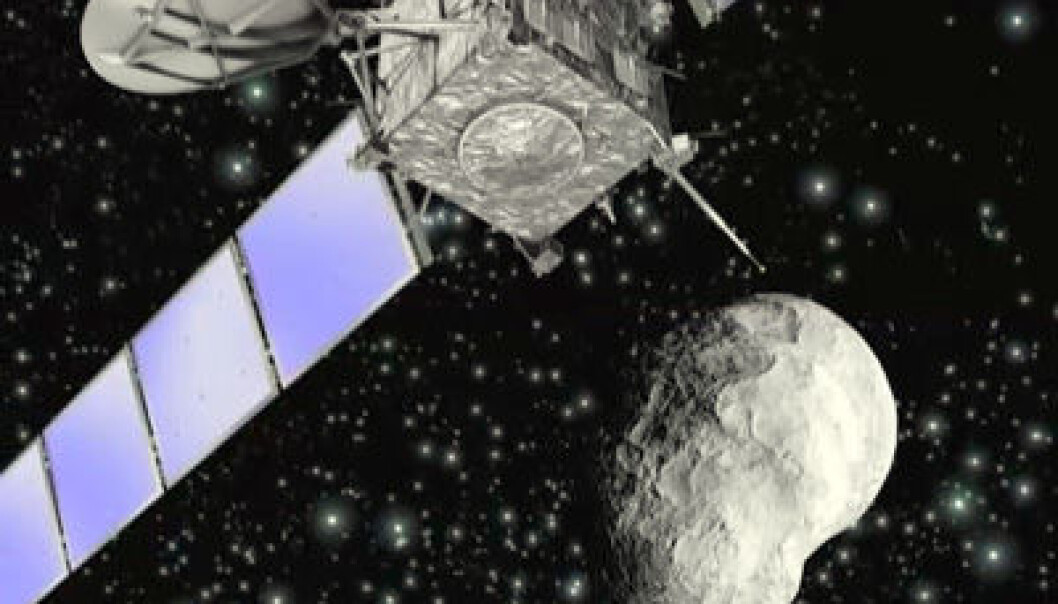 The comet chaser Rosetta meets asteroid. (Illustration photo: ESA) The comet chaser Rosetta meets asteroid. (Illustration photo: ESA)
