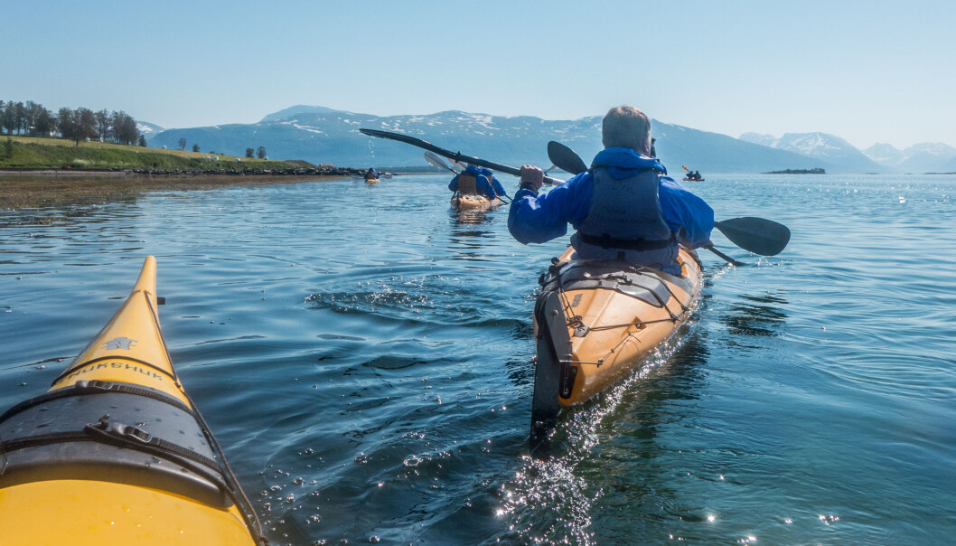 Det er et stort potensial for å få flere utenlandske turister til Norge hvis reiselivsbransjen tilbyr flere pakker, ifølge en rapport fra Høgskolen i Sørøst-Norge og Agderforskning. Her fra en utflukt i tilknytning til Hurtigruten. (Foto: Hurtigruten) Det er et stort potensial for å få flere utenlandske turister til Norge hvis reiselivsbransjen tilbyr flere pakker, ifølge en rapport fra Høgskolen i Sørøst-Norge og Agderforskning. Her fra en utflukt i tilknytning til Hurtigruten. (Foto: Hurtigruten)