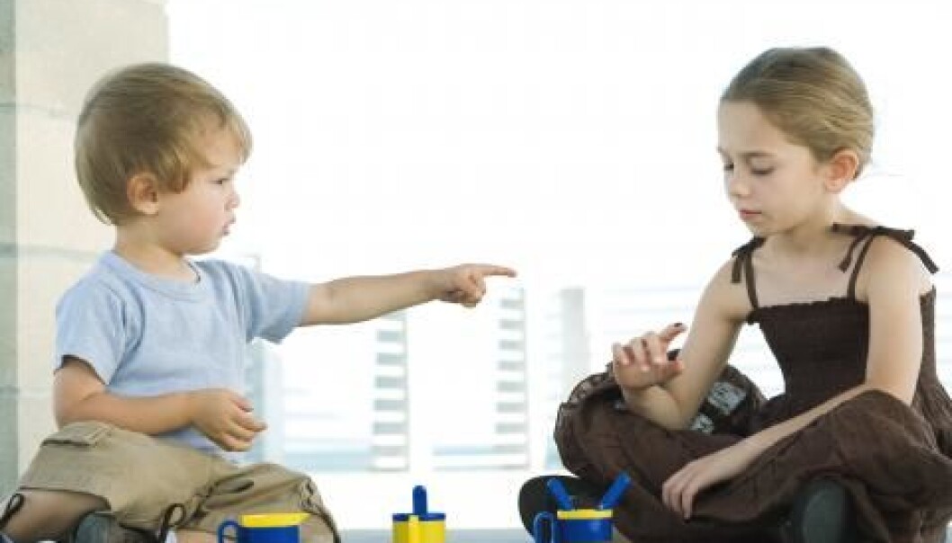 Are humans born with an “internal” grammar, an innate ability to know what is right and wrong in language? (Illustration photo: Coloubox) Are humans born with an “internal” grammar, an innate ability to know what is right and wrong in language? (Illustration photo: Coloubox)