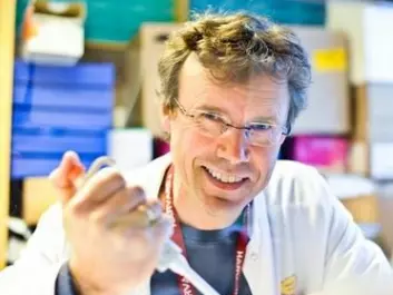 Professor and paediatrician Pål Rasmus Njølstad at UiB is researching the association between genetics, obesity, and diabetes. (Photo: Haukeland University Hospital)