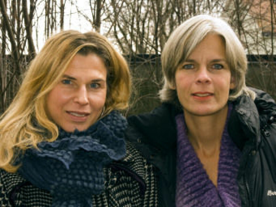 Hilde Bondevik and Anne Kveim Lie. (Photo: Heidi Elisabeth Sandnes)
