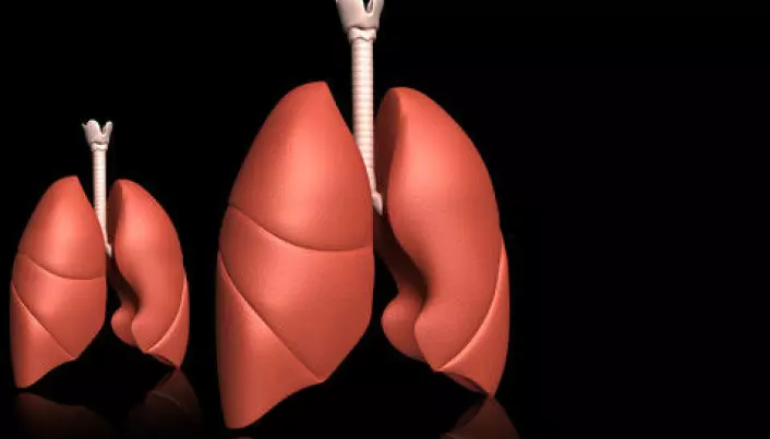 COPD lung disease ages the body