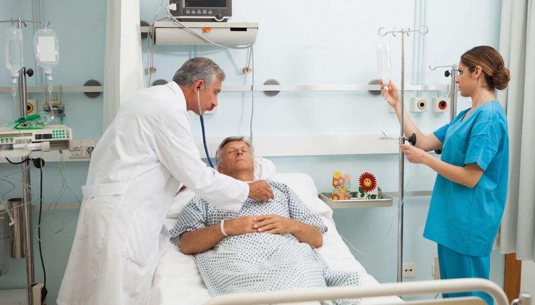 Etter en operasjon er det fare for at pasienten får for lite blod til livsviktige organer. En nyutviklet sensor kan overvåke blodstrømmen og gi beskjed om noe er galt. (Foto: Shutterstock / Scanpix) Etter en operasjon er det fare for at pasienten får for lite blod til livsviktige organer. En nyutviklet sensor kan overvåke blodstrømmen og gi beskjed om noe er galt. (Foto: Shutterstock / Scanpix)
