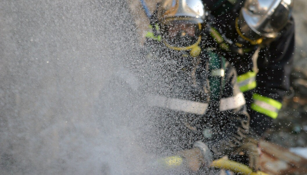 A helmet-mounted video camera can transmit valuable information to the command control centre during rescue operations. (Photo: Colourbox) A helmet-mounted video camera can transmit valuable information to the command control centre during rescue operations. (Photo: Colourbox)