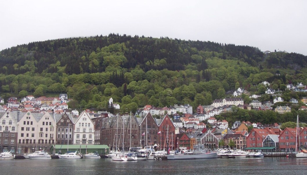 Citizens of Bergen use the accessible City Mountains as a retreat from urban life. (Photo: Wikipedia commons) Citizens of Bergen use the accessible City Mountains as a retreat from urban life. (Photo: Wikipedia commons)