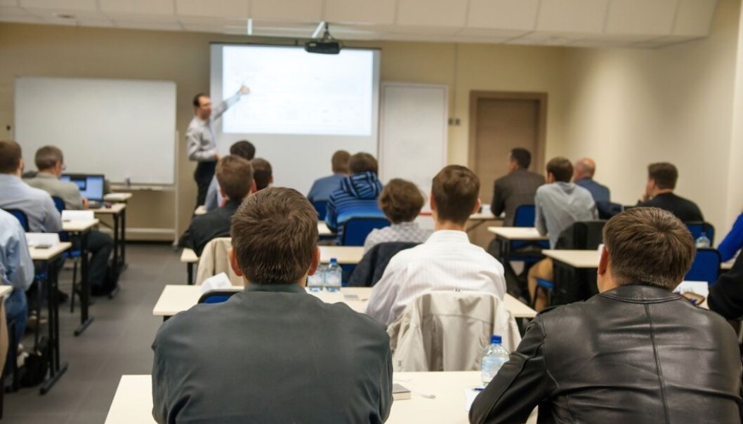 Dersom du bruker PowerPoint riktig, vil undervisningen din bli bedre. (Illustrasjonsfoto: Elena11/Shutterstock/NTB scanpix.) Dersom du bruker PowerPoint riktig, vil undervisningen din bli bedre. (Illustrasjonsfoto: Elena11/Shutterstock/NTB scanpix.)
