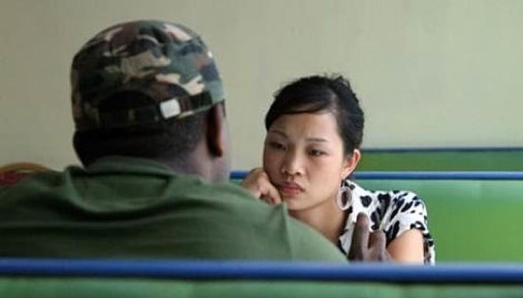 The Many African restaurants in Guangzhou are often host to business meetings. (Photo: Heidi Østbø Haugen) The Many African restaurants in Guangzhou are often host to business meetings. (Photo: Heidi Østbø Haugen)