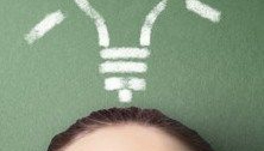Creative people create new ideas. (Photo: Colourbox) Creative people create new ideas. (Photo: Colourbox)