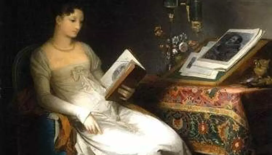 A Lady Reading, 795-1800. (Painting: Marguerite Gerard/Public domain)