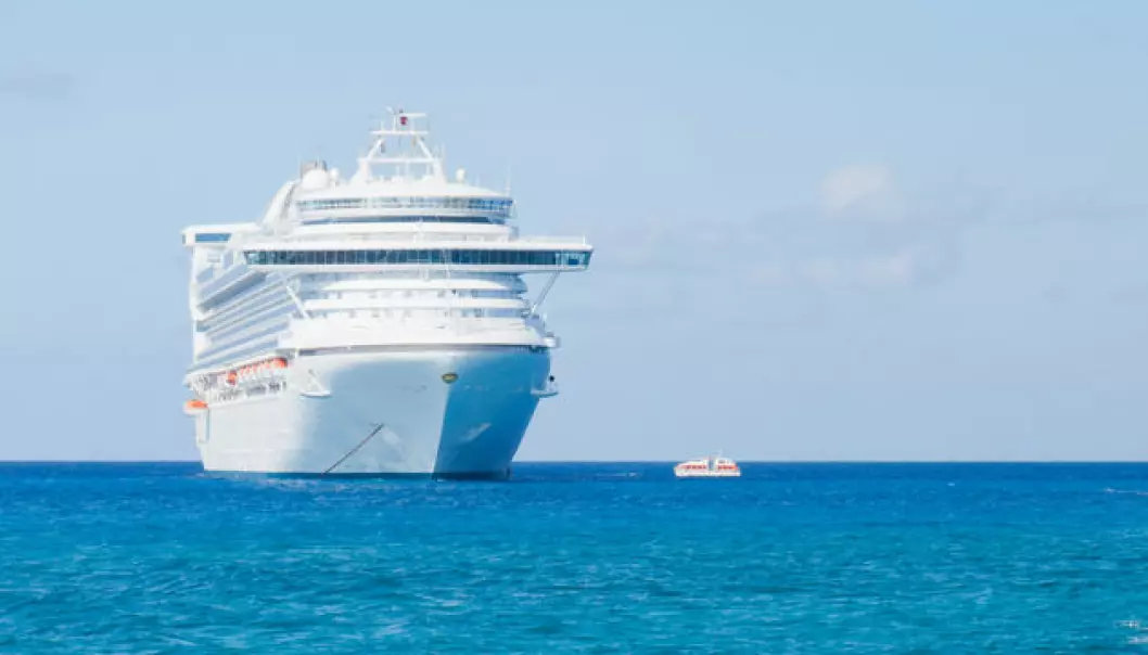 The cruise ship industry has seen a ten-fold increase in business in the last 30 years. But a Norwegian study shows that cruise tourists hardly leave money behind in the countries they visit. Foto: Colourbox