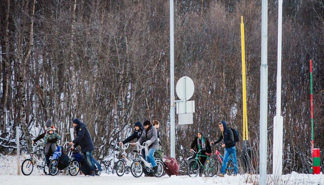 Det har eksistert former for kontroll av innvandrere i flere århundrer. (Foto: Jonathan Nackstrand, AFP photo, NTB scanpix) Det har eksistert former for kontroll av innvandrere i flere århundrer. (Foto: Jonathan Nackstrand, AFP photo, NTB scanpix)