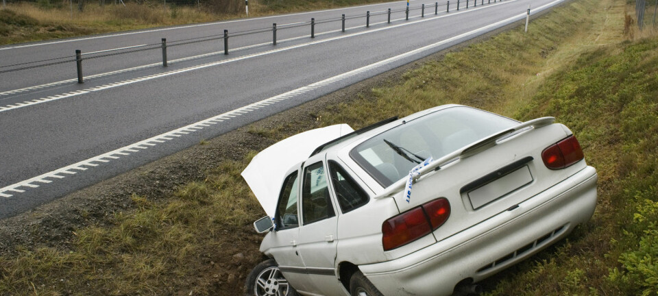 Sjåføren er en risikofaktor i mange av bilulykkene. (Foto: Bengt Olof Olsson/Bildhuset)