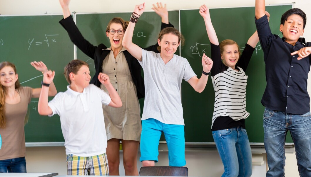 Slik kunne det kanskje sett ut med fysisk matematikkaktivitet? (Illustrasjonsfoto: Colourbox) Slik kunne det kanskje sett ut med fysisk matematikkaktivitet? (Illustrasjonsfoto: Colourbox)