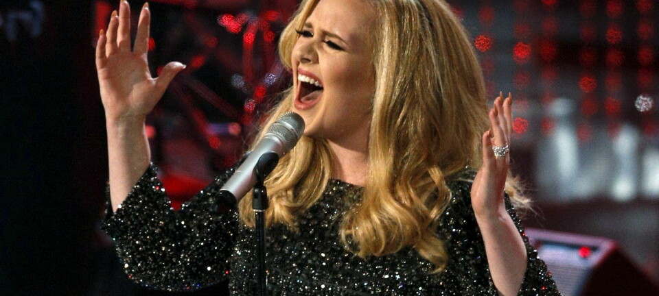 Bildetekst: Når Adele synger toner som ikke burde være menneskelig mulig å lage eller når gitarsoloen går amok, kan det fremkalle gåsehud hos mange. Det finnes en evolusjonær forklaring på dette, mener forskerne. (Foto: Reuters/Mario Anzuoni/Files/NTB Scanpix)