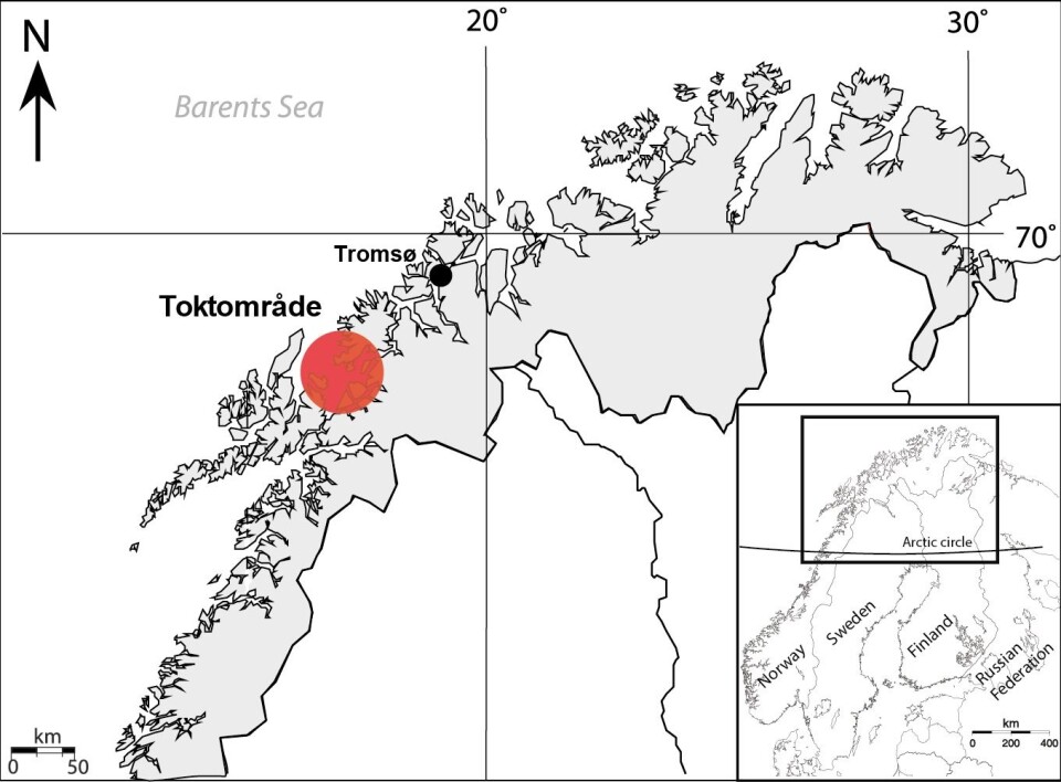 Toktområdet i Nord-Norge