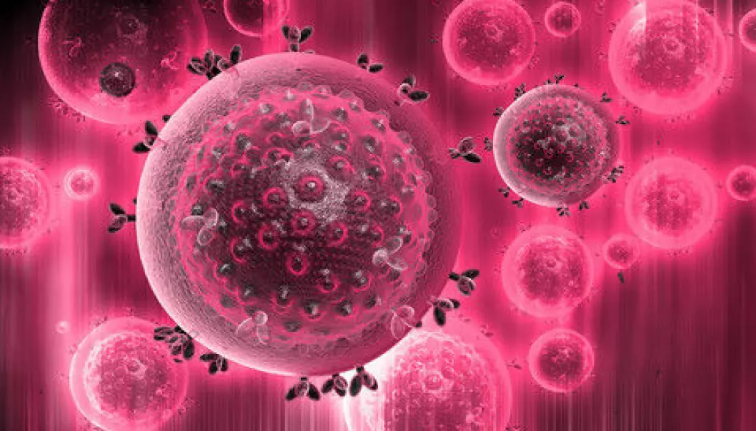 In the future, genetic manipulation of stem cells may perhaps eradicate the HIV virus. (Photo illustration: Colourbox)