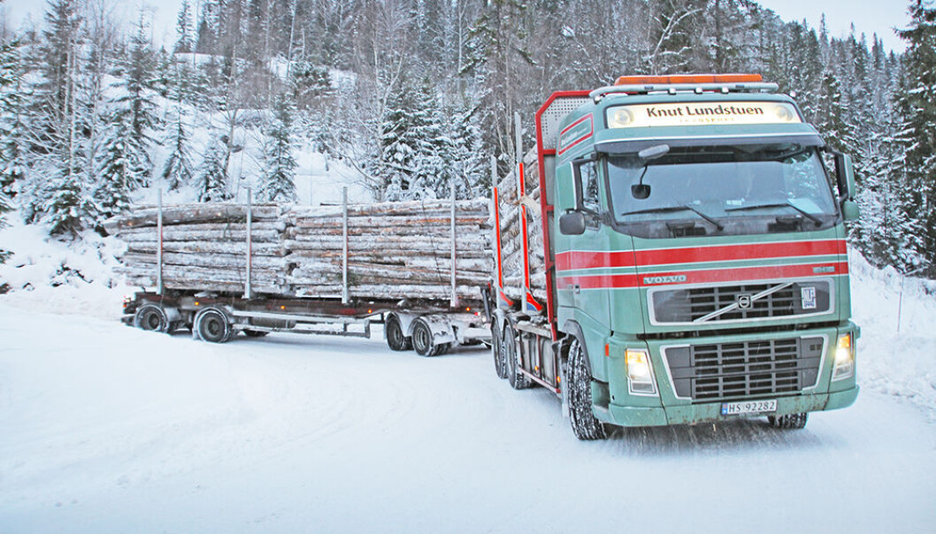 Greenhouse gas emissions from forest operations are generally low. On-road timber transport accounts for the largest share of these emissions. (Photo: Astrid Kløvstad / Norsk Skogbruk) Greenhouse gas emissions from forest operations are generally low. On-road timber transport accounts for the largest share of these emissions. (Photo: Astrid Kløvstad / Norsk Skogbruk)