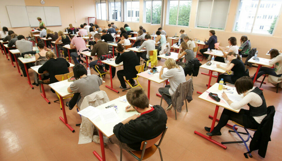 The traditional classroom teaching is under threat by open-plan schools. (Photo: Espen Winther)