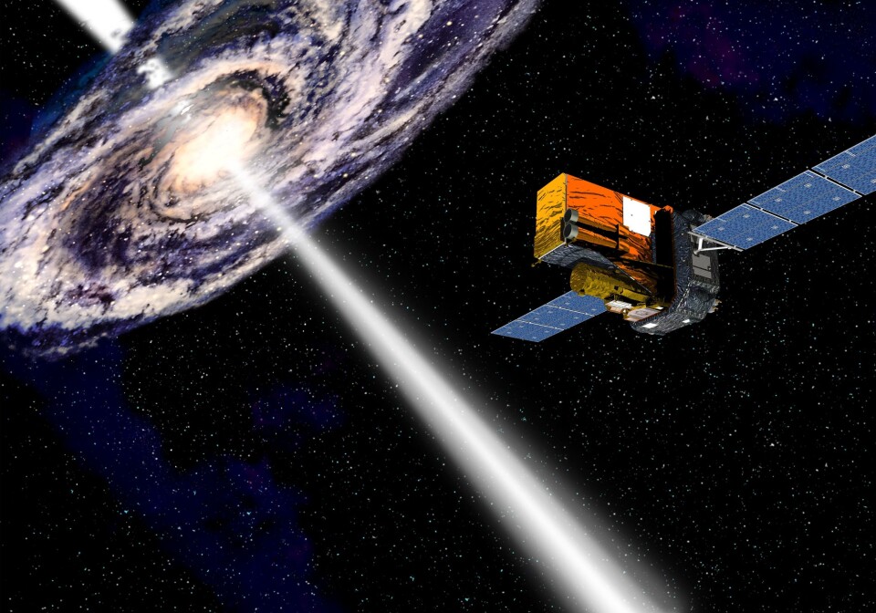 Det europeiske romteleskopet Integral undersøker røntgenstrålingen i universet, fra for eksempel svarte hull i midten av galakser, supernovaer eller nøytronstjerner. (Foto: ESA/D. Ducros)