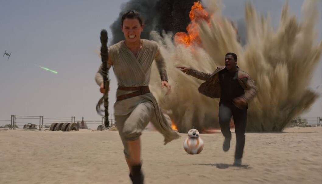 Kvinnelige forbilder er viktig for å få flere jenter interessert i realfag, mener NASAs forskningssjef Ellen Stofan. Hun tror filmer som den siste Star Warsfilmen med heltinnen Rey kan ha positiv effekt. (Foto: The Walt Disney Company Nordic) (Foto: The Walt Disney Company Nordic) Kvinnelige forbilder er viktig for å få flere jenter interessert i realfag, mener NASAs forskningssjef Ellen Stofan. Hun tror filmer som den siste Star Warsfilmen med heltinnen Rey kan ha positiv effekt. (Foto: The Walt Disney Company Nordic) (Foto: The Walt Disney Company Nordic)