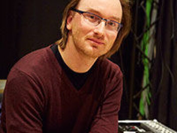 Alexander Refsum Jensenius has developed a system that analyses how people move to music. (Photo: Annica Thomsson) Alexander Refsum Jensenius has developed a system that analyses how people move to music. (Photo: Annica Thomsson)
