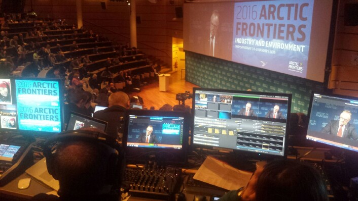 I Tromsø arrangeres nå nordområdekonferansen Arctic Frontiers for tiende gang. (Foto: Helge M. Markusson) I Tromsø arrangeres nå nordområdekonferansen Arctic Frontiers for tiende gang. (Foto: Helge M. Markusson)