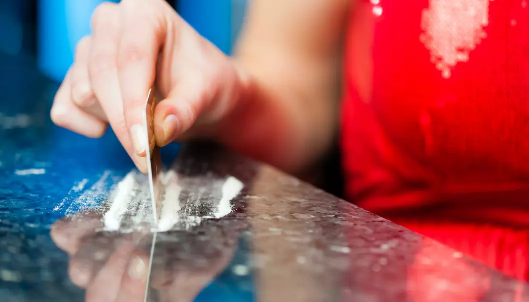 Kokain får hjerneceller til å spise opp seg selv