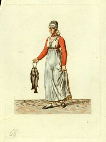 Jeg har ikke funnet noen bilder av tjenestepiker i christiania, men denne tjenestpiken i Bergen a 1812/15 vil ha ikke så ulike forhold som Ellen Maria Pedersdatter Tjenestepike, Bergen tidlig 1800 (Foto: (Av: Senn, Johann Heinrich, eier Norsk folkemuseum)) Jeg har ikke funnet noen bilder av tjenestepiker i christiania, men denne tjenestpiken i Bergen a 1812/15 vil ha ikke så ulike forhold som Ellen Maria Pedersdatter Tjenestepike, Bergen tidlig 1800 (Foto: (Av: Senn, Johann Heinrich, eier Norsk folkemuseum))