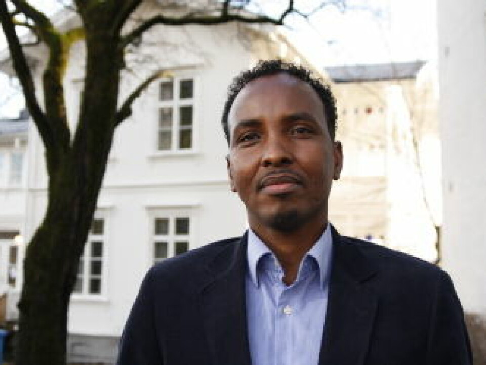 Abdi Ali Gele’s research on Somalis in Norway shows that support from politicians, religious leaders and other prominent voices in society is decisive in terms of achieving a zero tolerance policy towards female genital cutting in Somalia. (Photo: Kristin Marie Skaar)