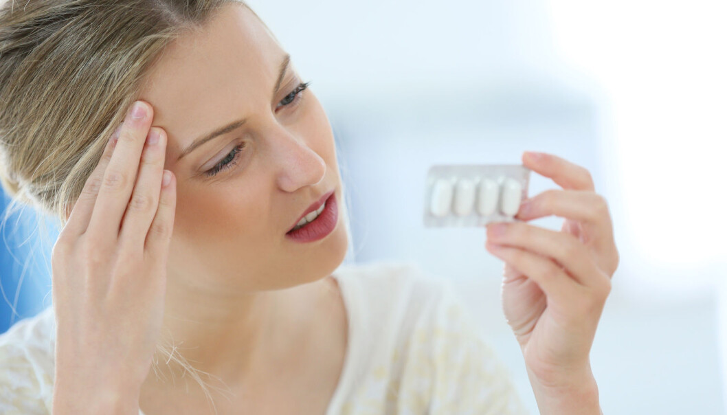 Når hodet dunker, er det helt normalt å ta en paracet. Men de siste årene har forskjellige studier pekt på mulige negative konsekvenser for foster. (Illustrasjonsfoto: Shutterstock, NTB scanpix) Når hodet dunker, er det helt normalt å ta en paracet. Men de siste årene har forskjellige studier pekt på mulige negative konsekvenser for foster. (Illustrasjonsfoto: Shutterstock, NTB scanpix)