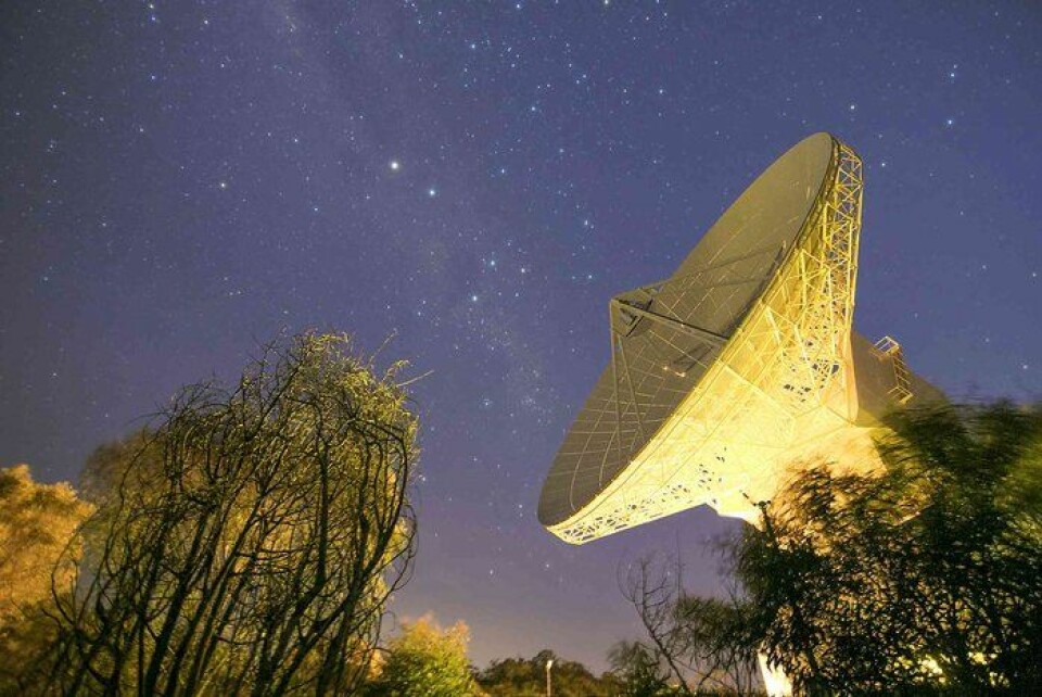 ESAs bakkestasjon i New Norcia utenfor Perth i Australia sørger for kommunikasjon med sonder som er langt ute i rommet. (Foto: ESA)