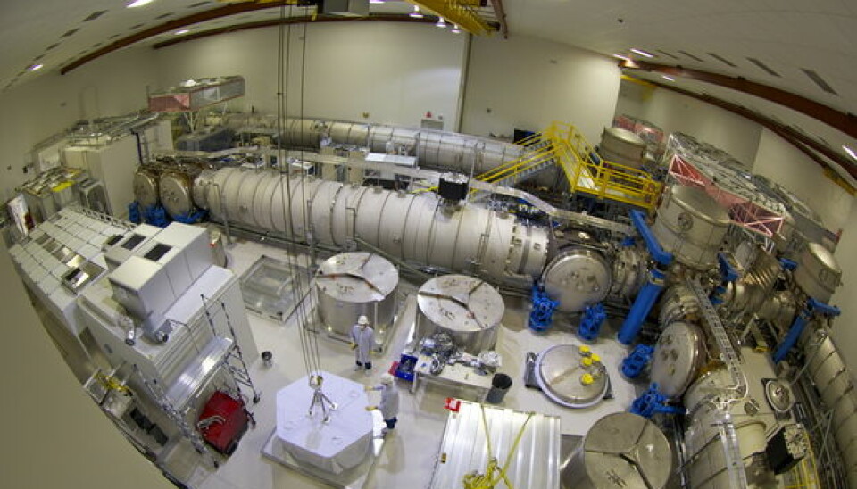 LIGO, hvor gravitasjonsbølger kanskje har blitt oppdaget. (Foto: Caltech/MIT/LIGO Lab)