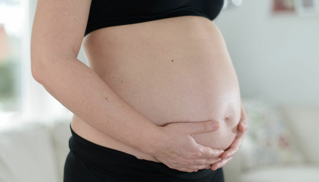 Én av tre kvinner var overvektig før graviditet