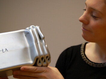 What takes place at atomic level in a vehicle’s crash-box when we collide? Inga Gudem Ringdalen and her colleagues are providing new knowledge of this topic in order to make cars safer. (Photo: SINTEF/Svein Tønseth) What takes place at atomic level in a vehicle’s crash-box when we collide? Inga Gudem Ringdalen and her colleagues are providing new knowledge of this topic in order to make cars safer. (Photo: SINTEF/Svein Tønseth)