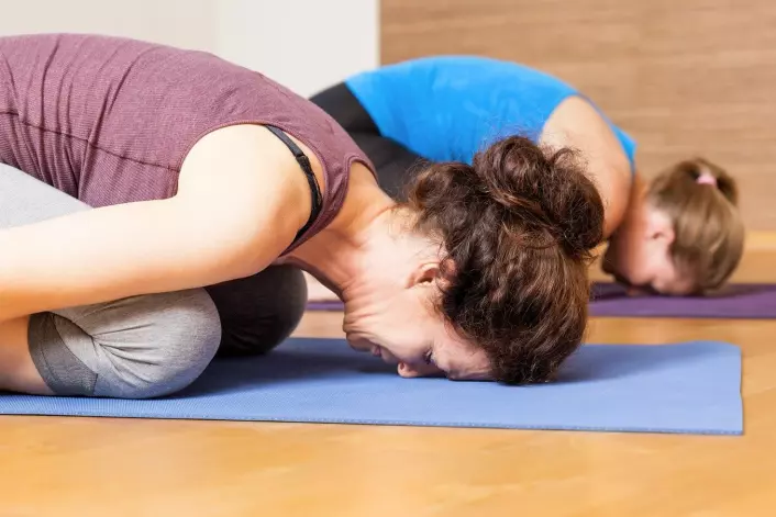 – I et folkehelseperspektiv kan yogatrening ha en viktig rolle, men den må ta vare på den moderate treningen, slik at alle grupper blir ivaretatt, sier Hausmann. (Illustrasjonsfoto: Colourbox)