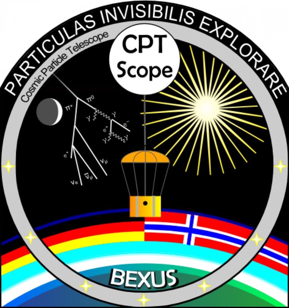 Studentgruppen CPT-SCOPE designet logoen sin selv for å kunne markedsføre forsøket sitt og ballongferden med ESAs studentprogram REXUS/BEXUS. (Foto: CPT-SCOPE)